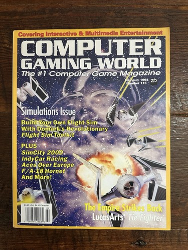 Computer gaming world strategy - gaming,