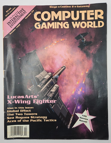 Computer gaming world magazine - computer,