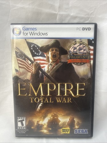 Empire total war rom - empire, cd