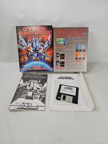 Cyber empires floppy - cyber, disc