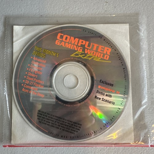 Computer gaming world extra - gaming,