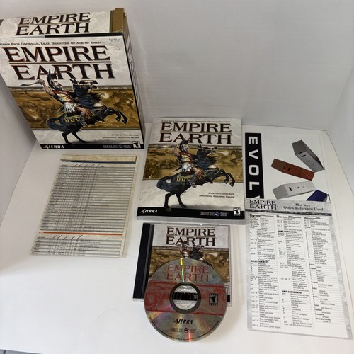 Empire earth 2001 disc - pc,
